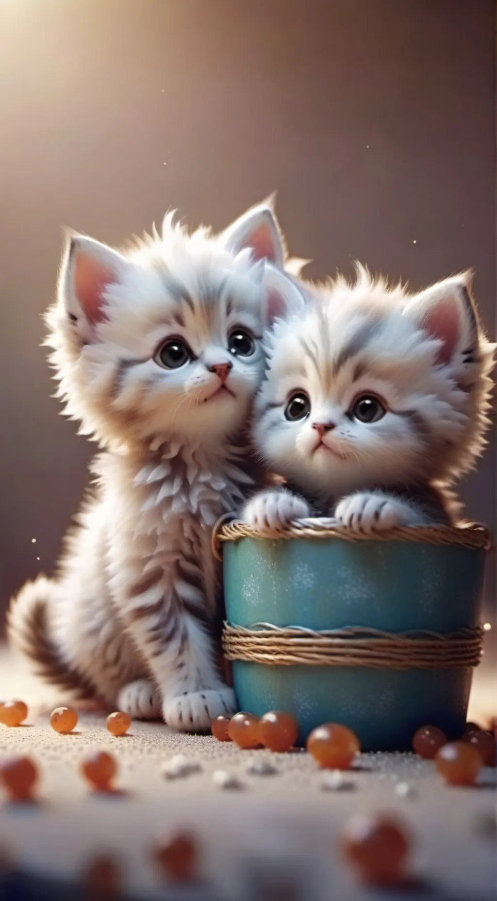 ai character: Lost kittens background