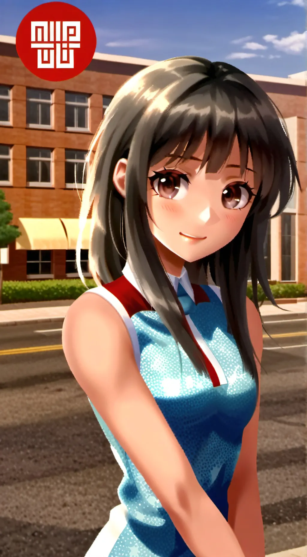 ai character: MHA bakugo gets gf background