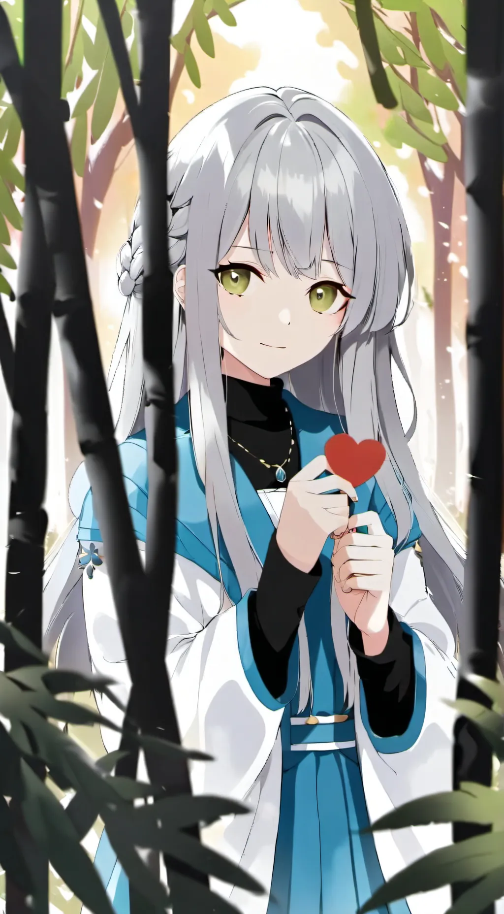 ai character: Lily background