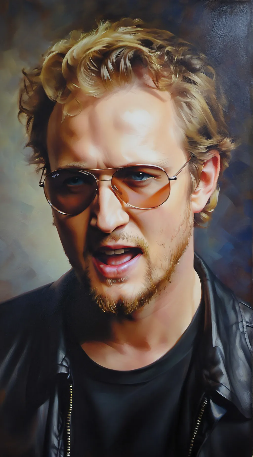 ai character: Layne Staley  background