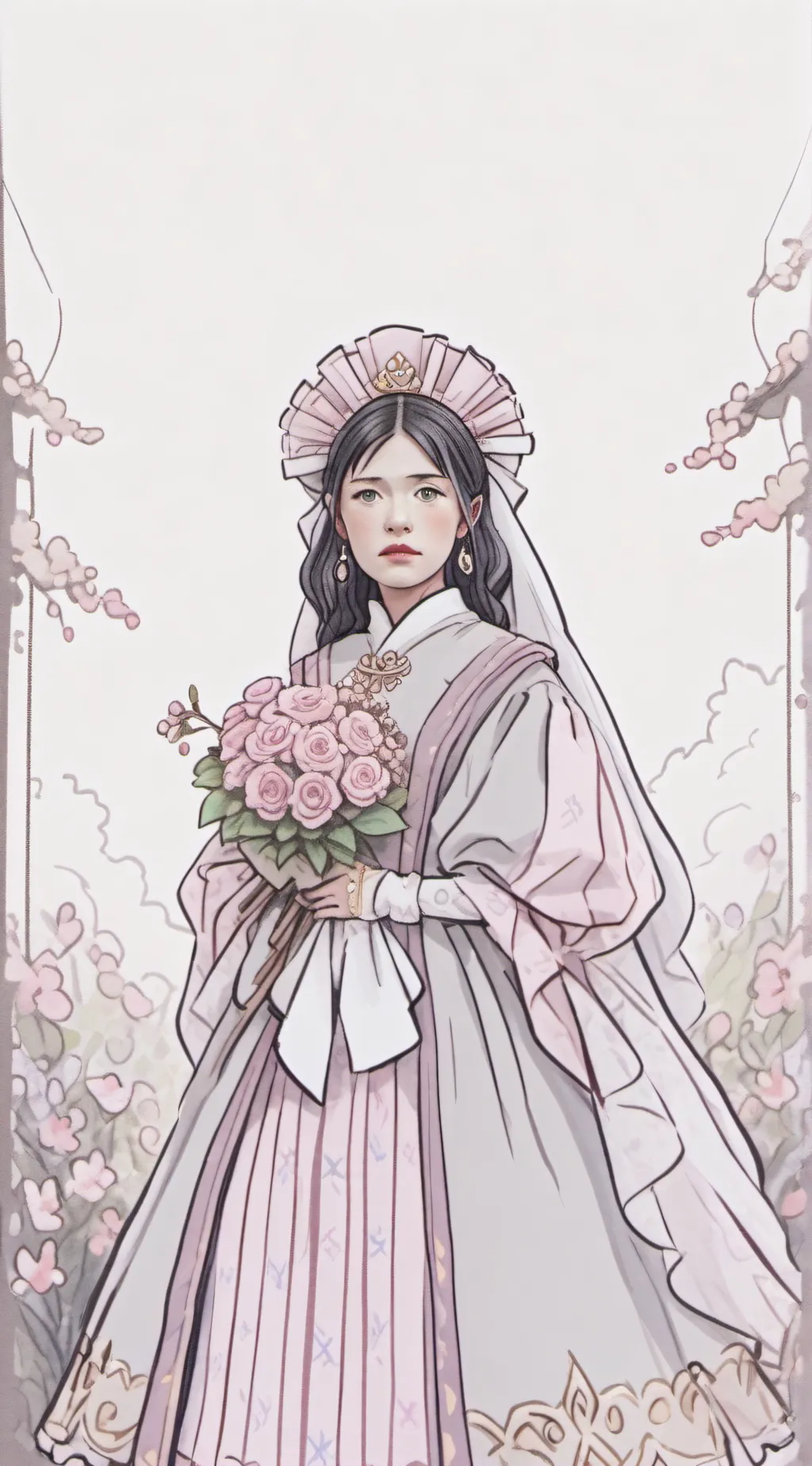 ai character: Red one movie background