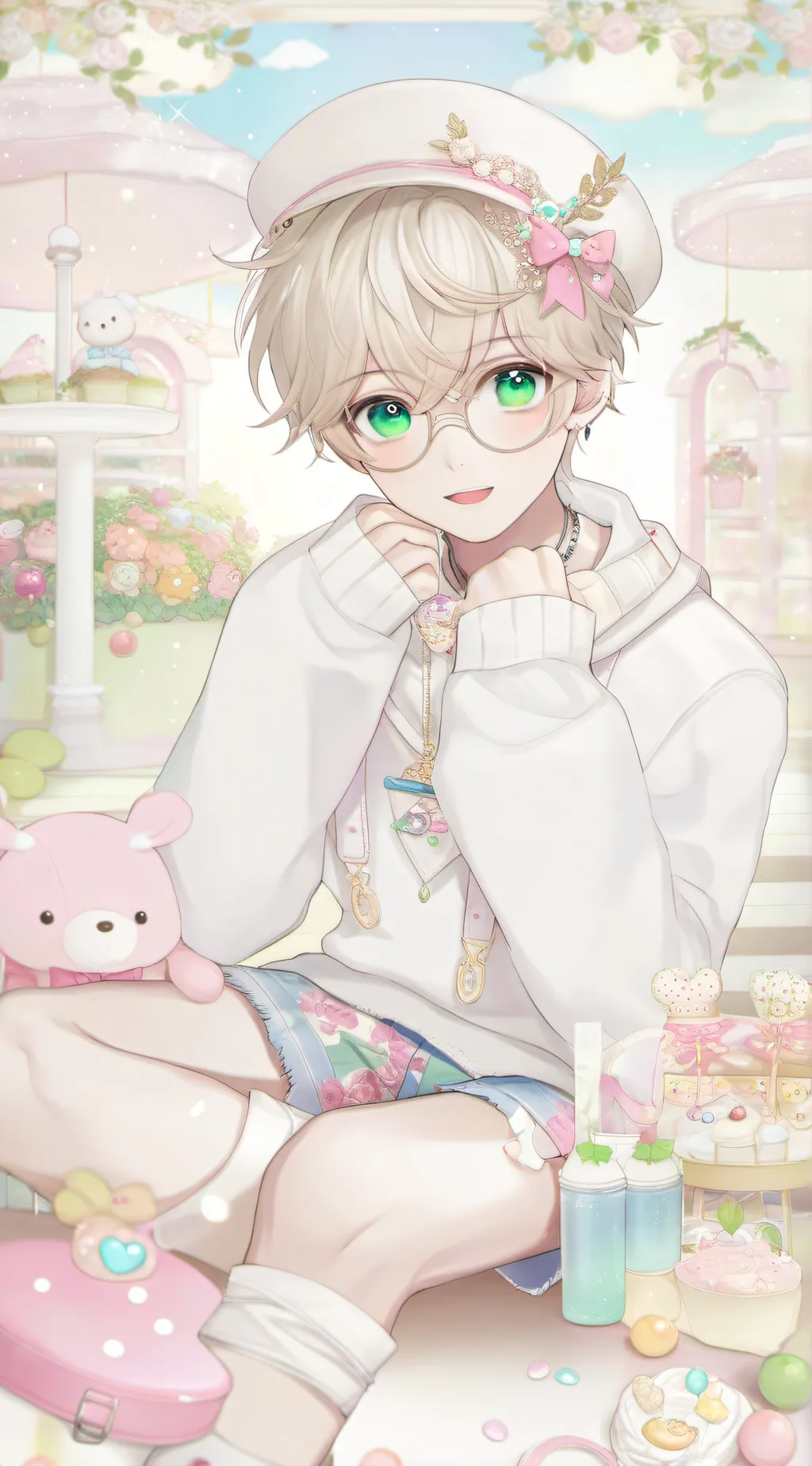 ai character: ✦lion✦ background
