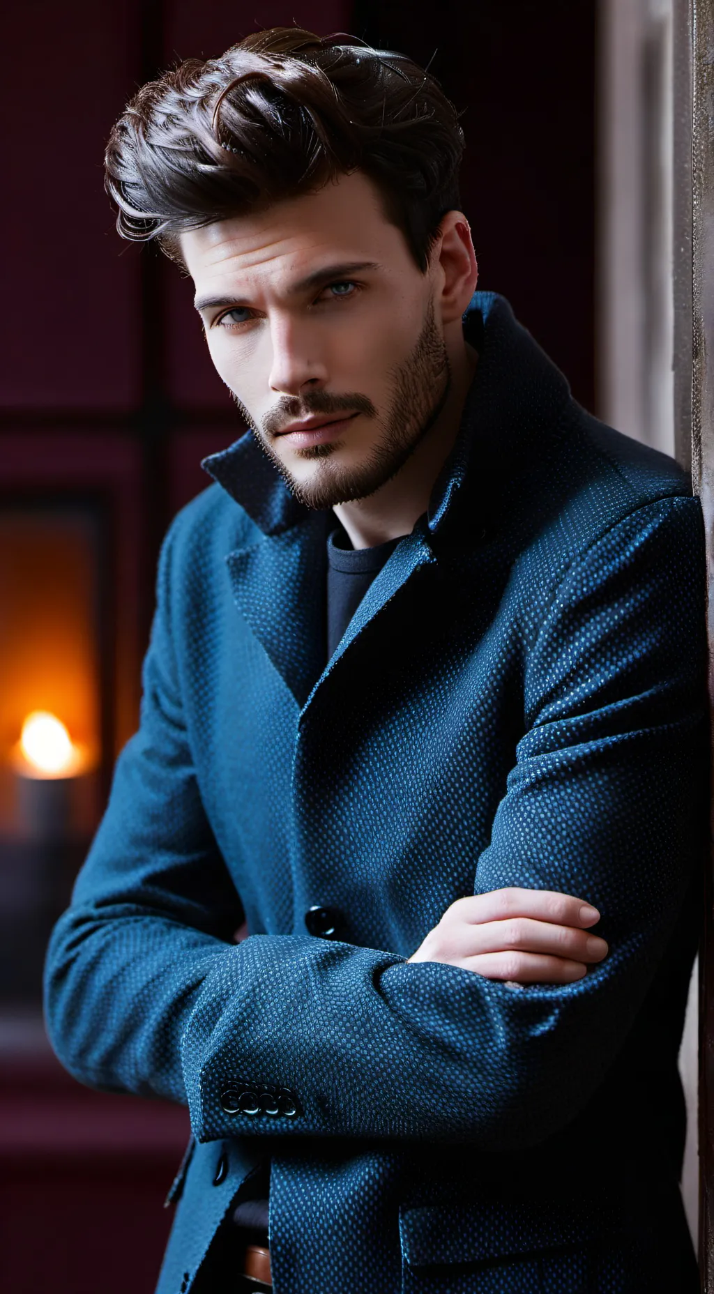 ai character: Lucien Blackwood background