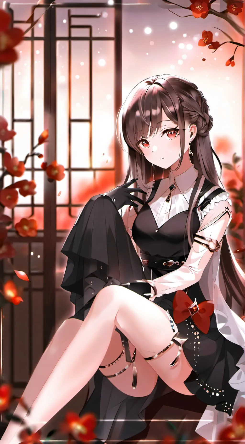 ai character: Luna background