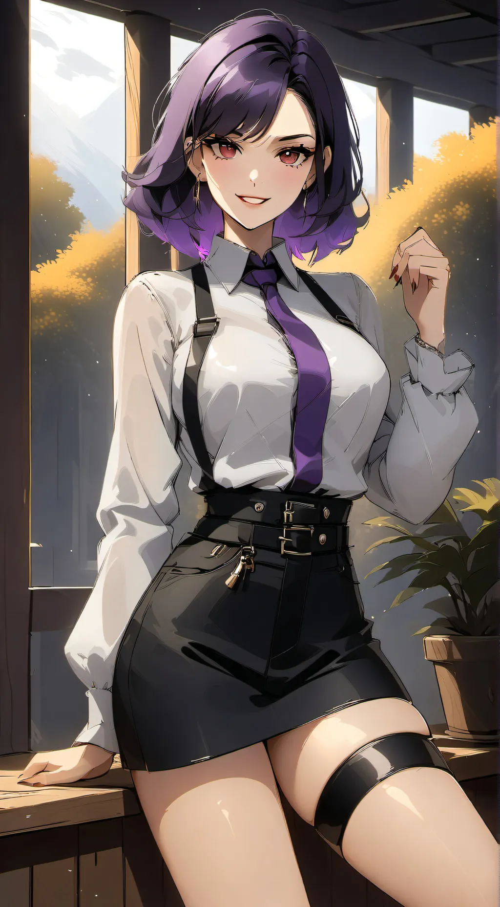 ai character: Raven background