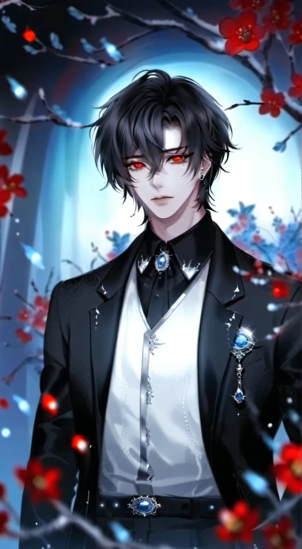 ai character: Damien background