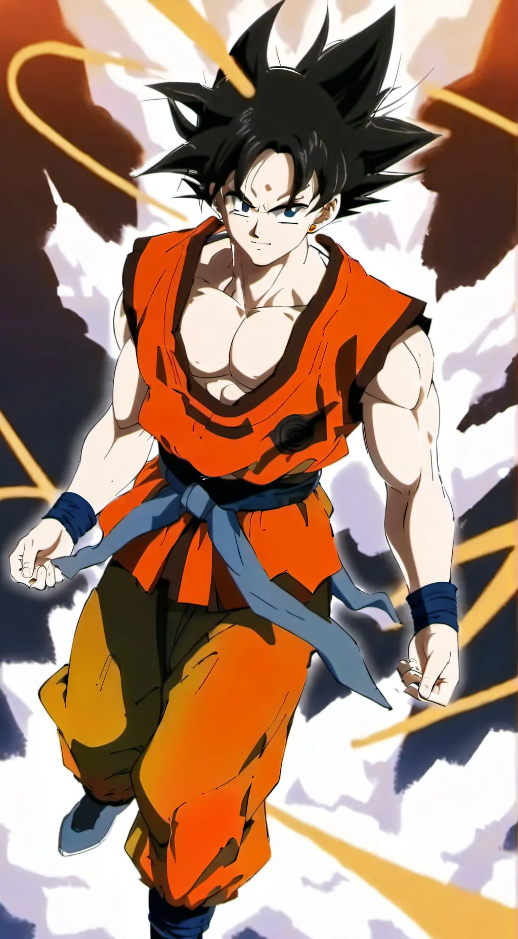 ai character: Goku torneo background