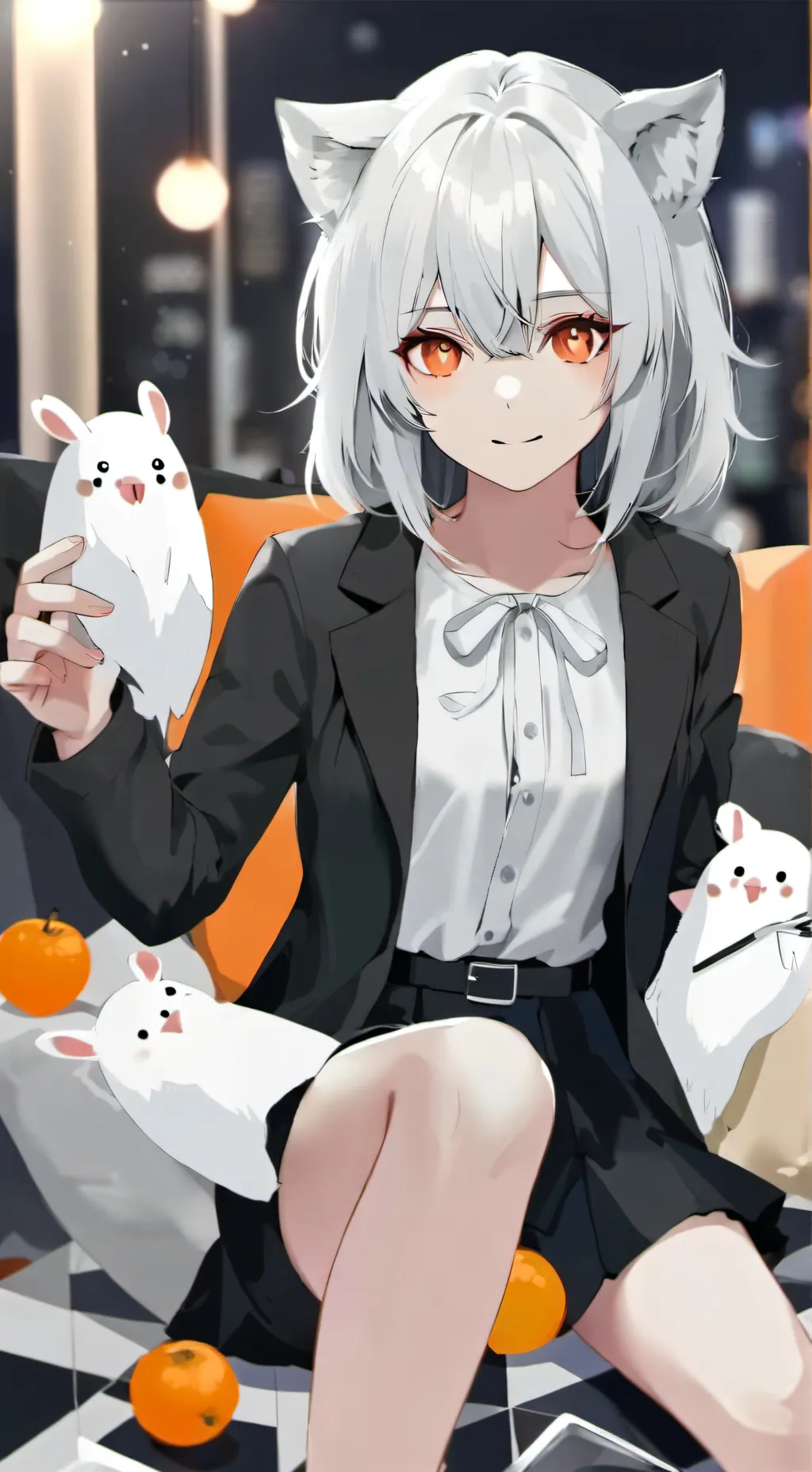 ai character: Rihanny background