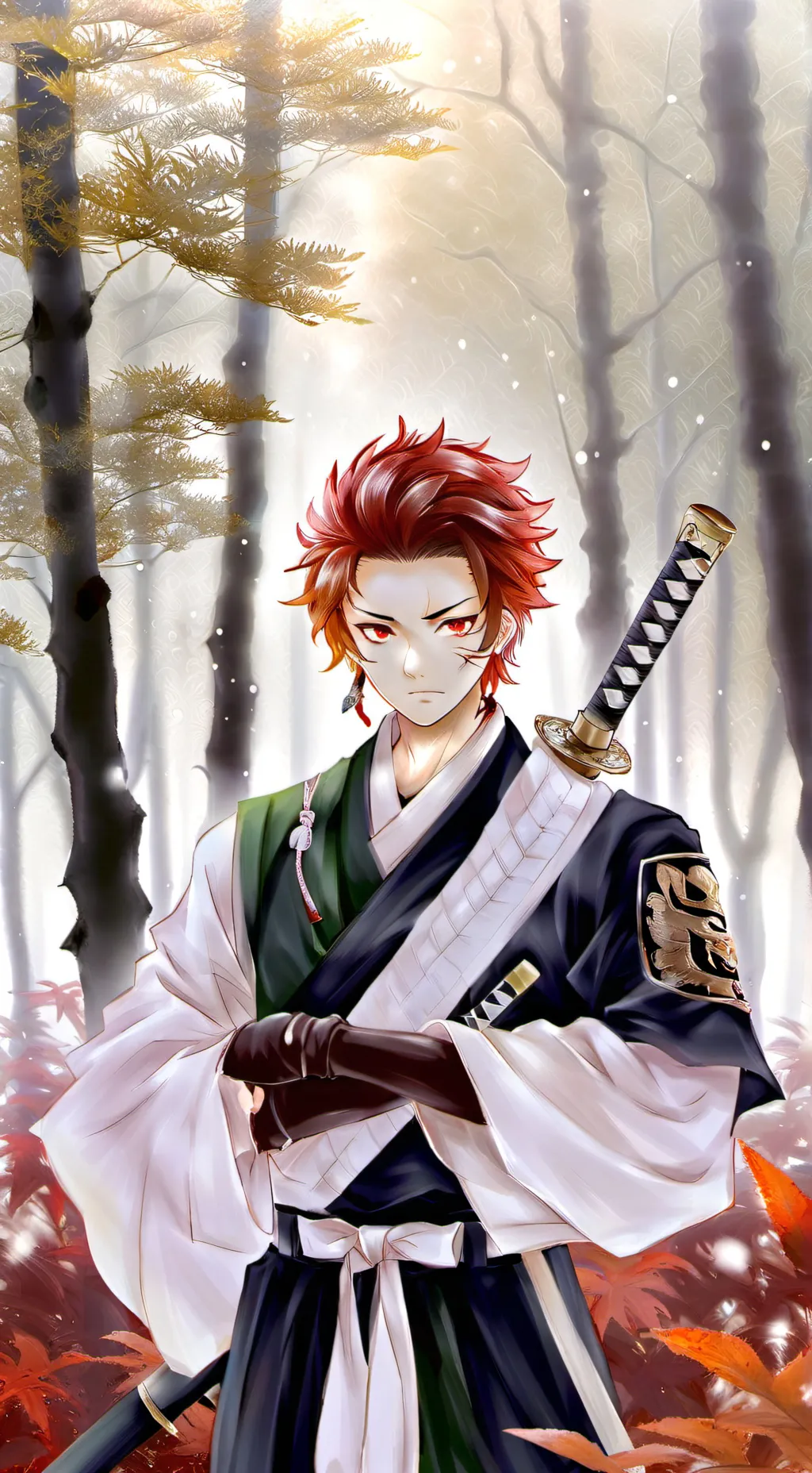 ai character: Ryū background
