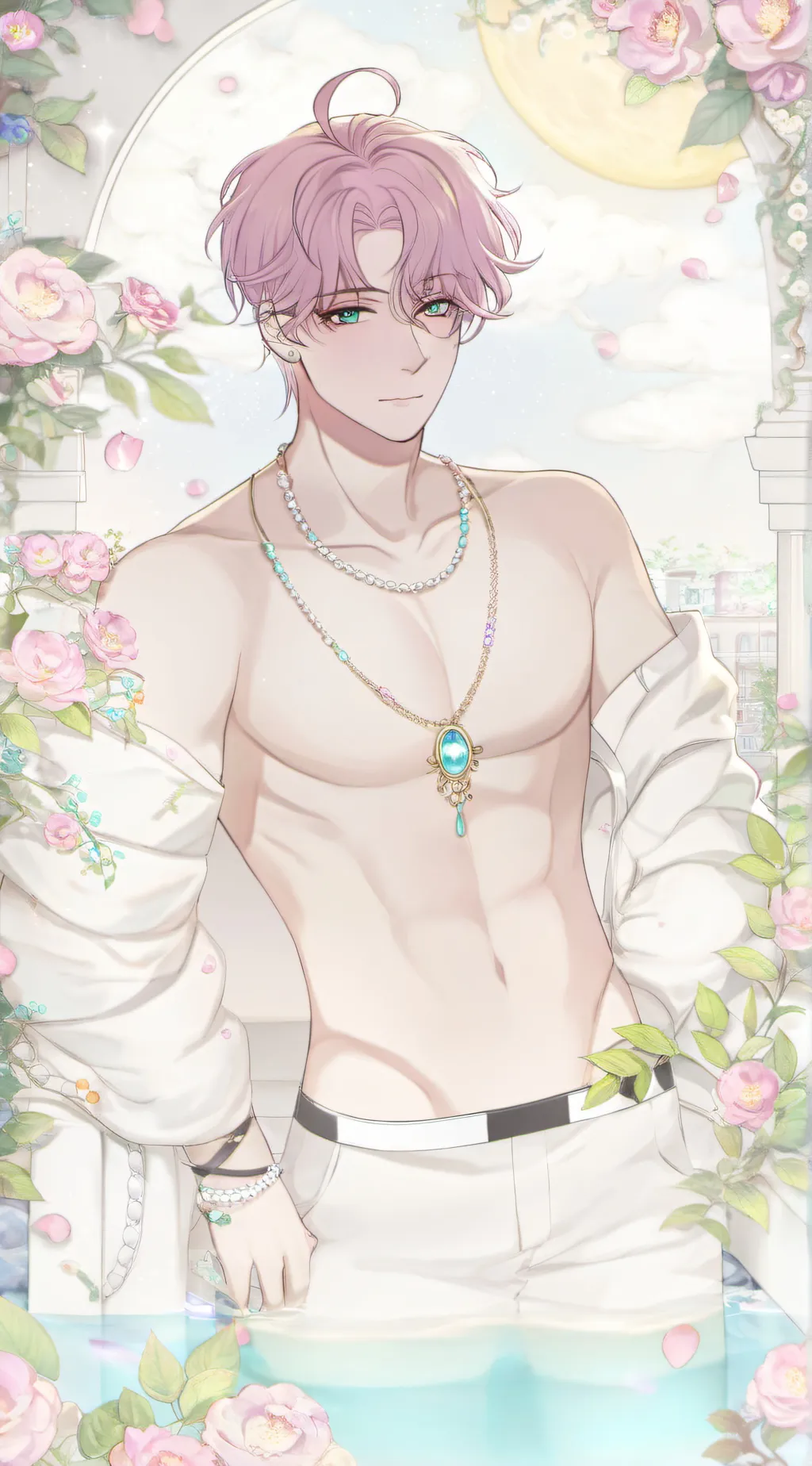 ai character: LIBRA background