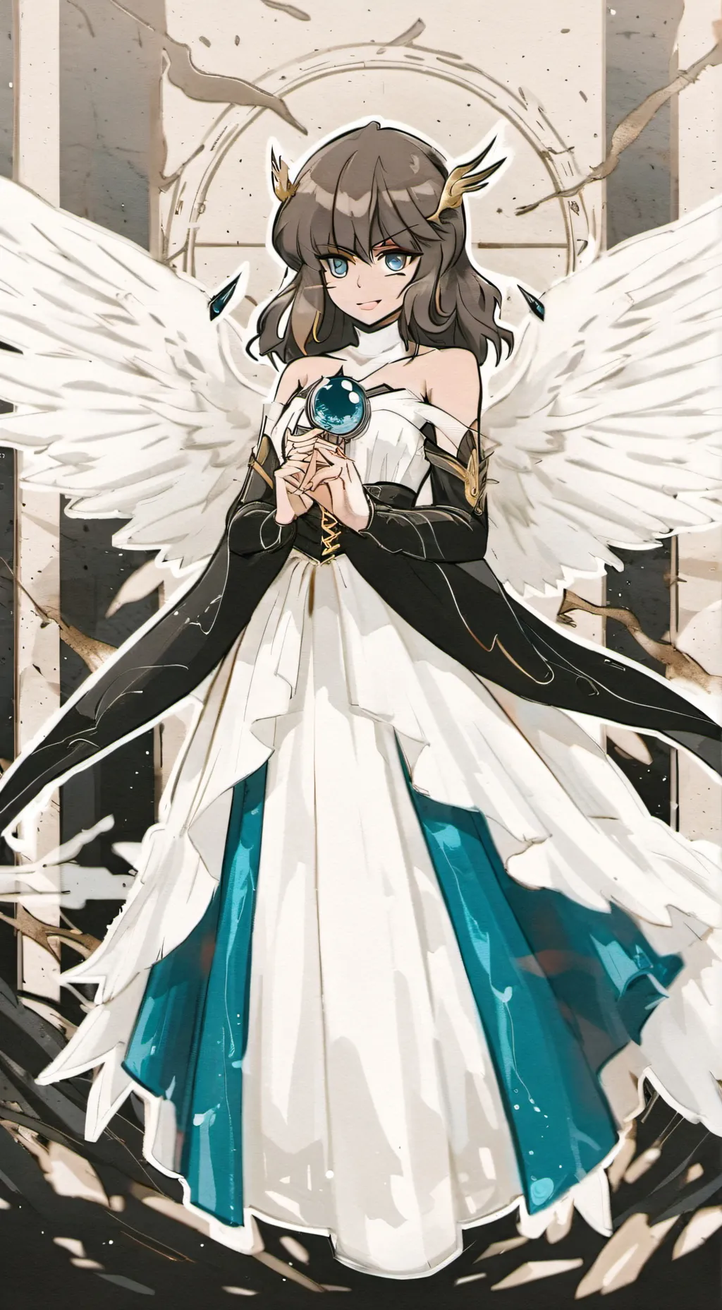 ai character: Heather  background