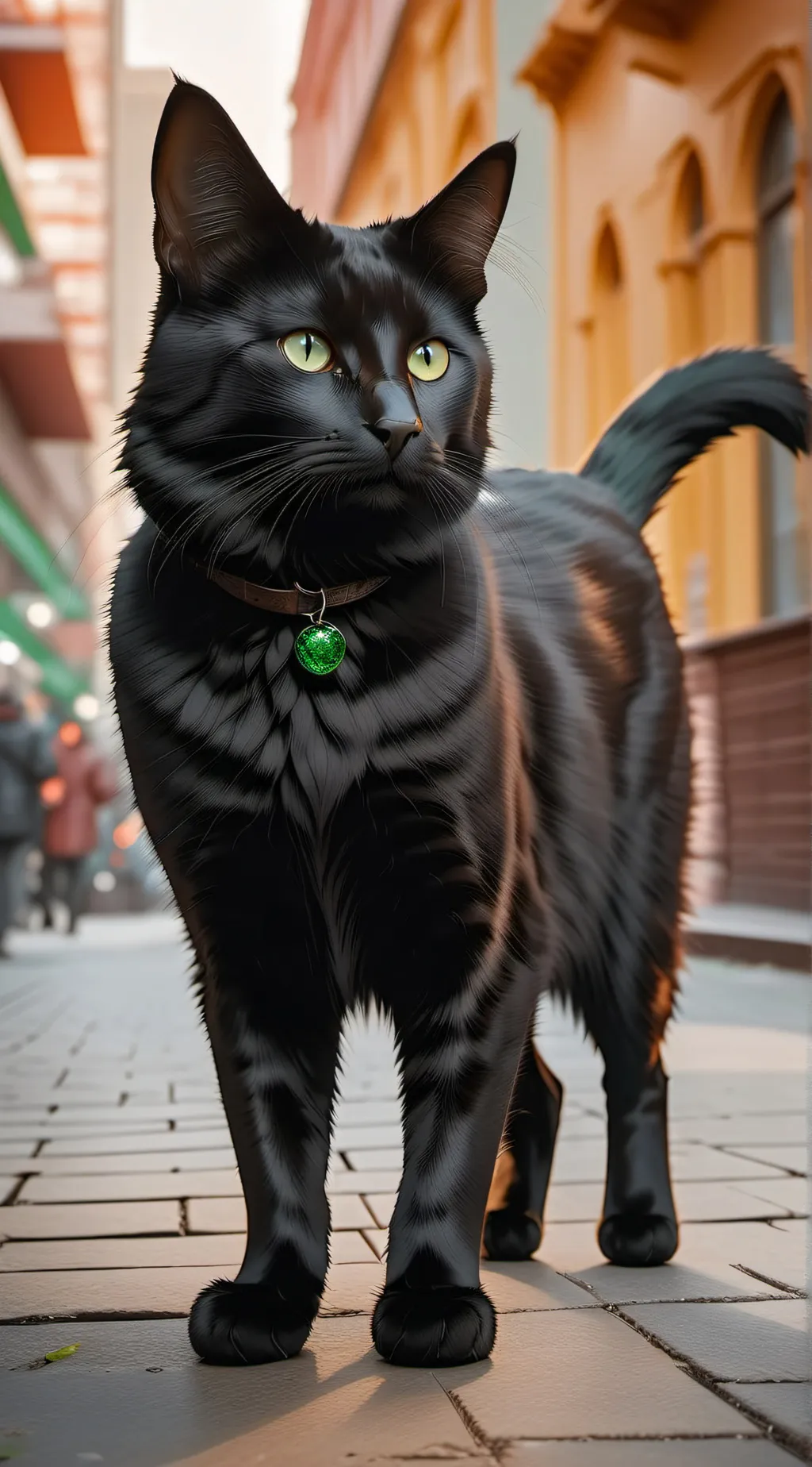 ai character: littlekittybigcity background