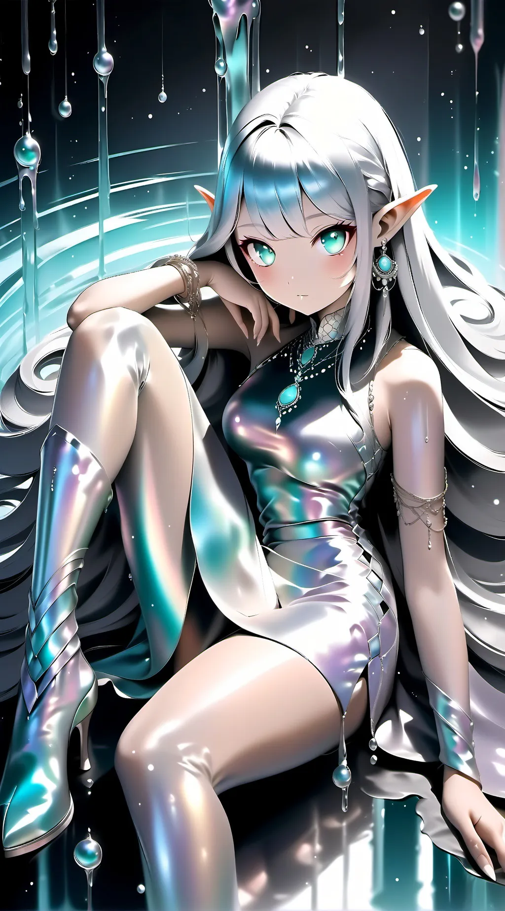 ai character: elfine background