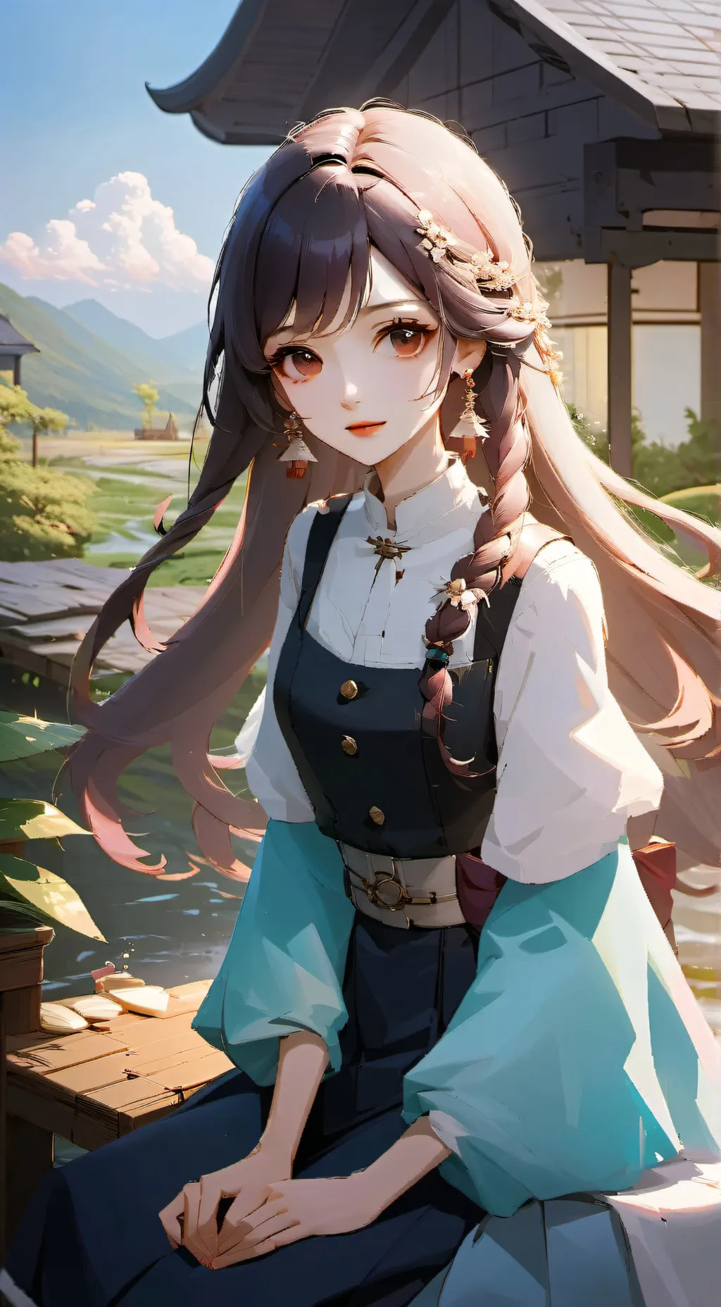 ai character: maya background