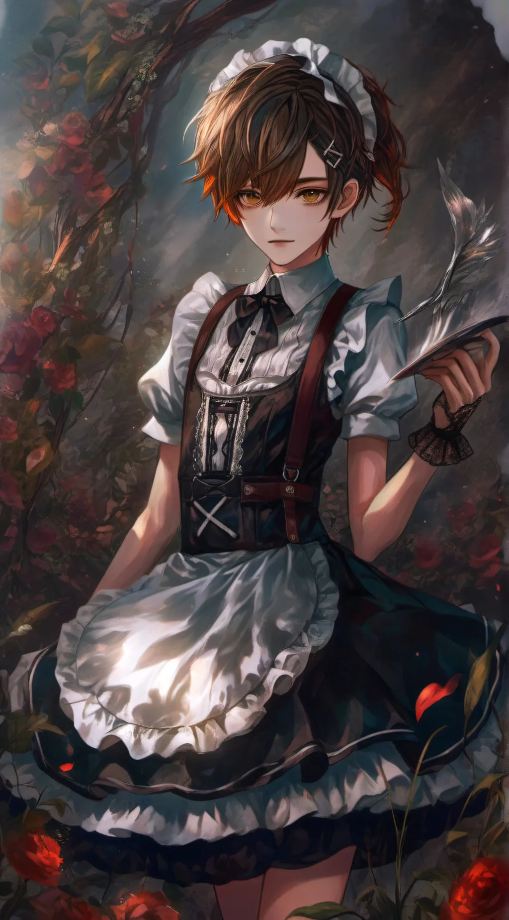 ai character: Idk what to put.  background