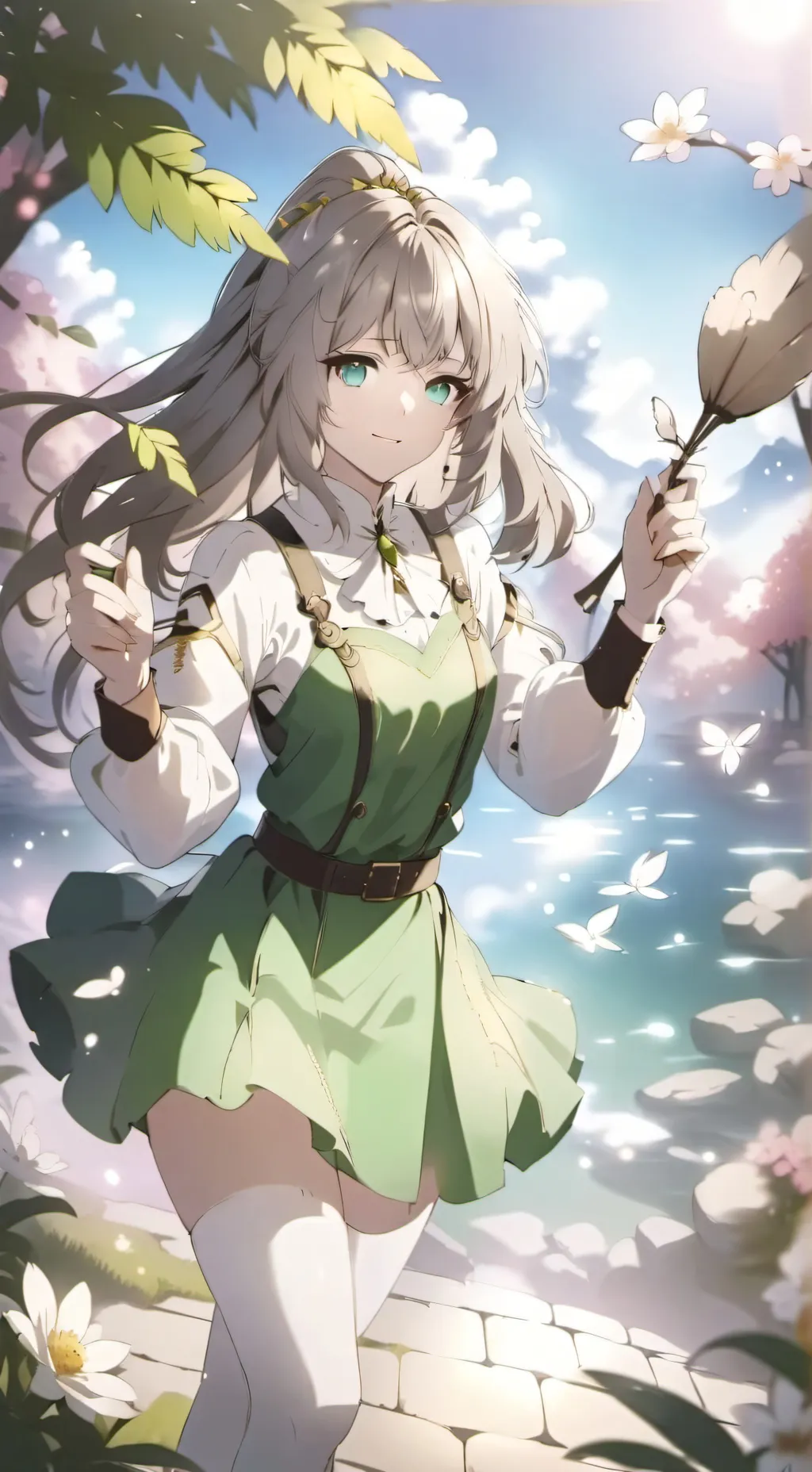 ai character: Moki background
