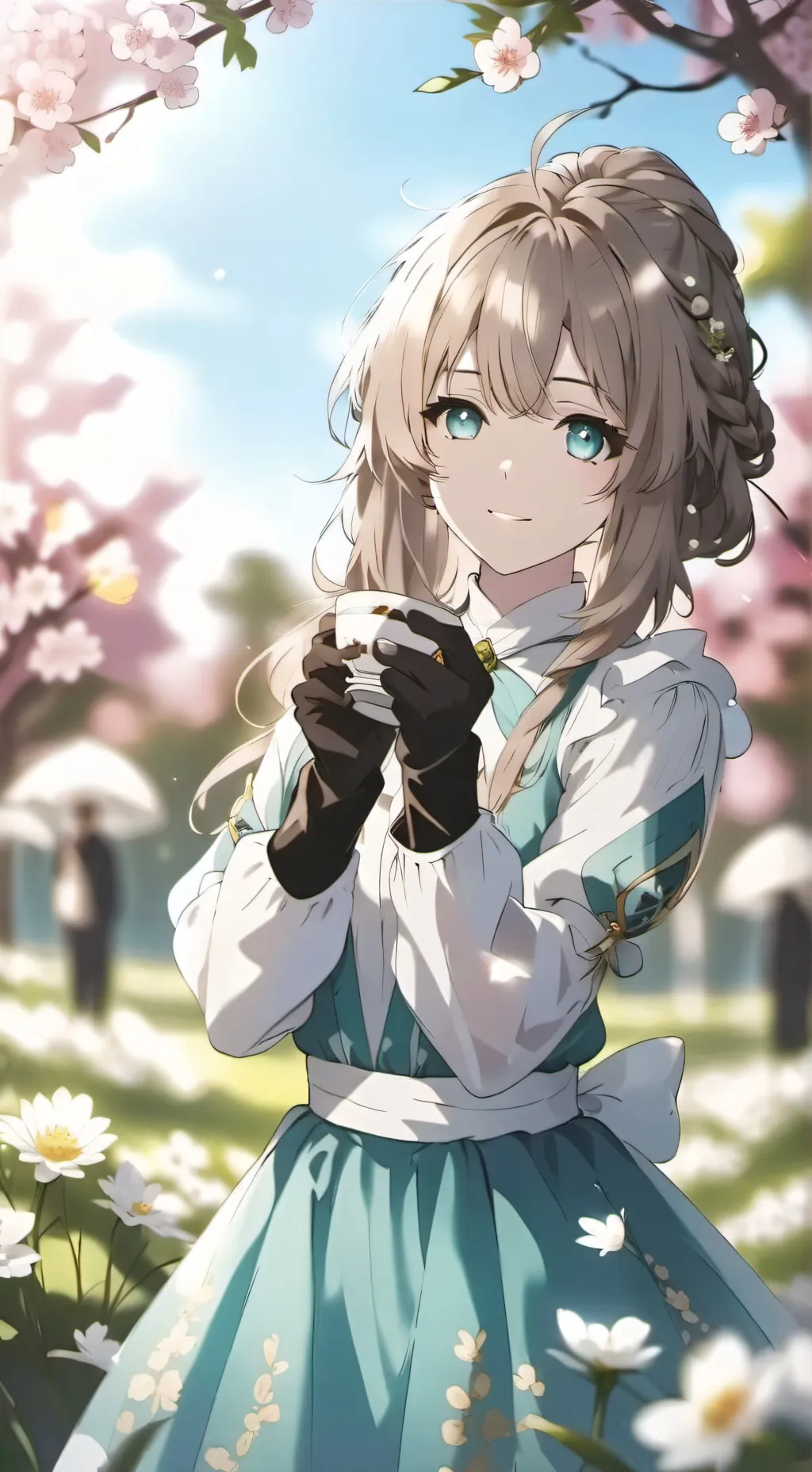ai character: amelia background