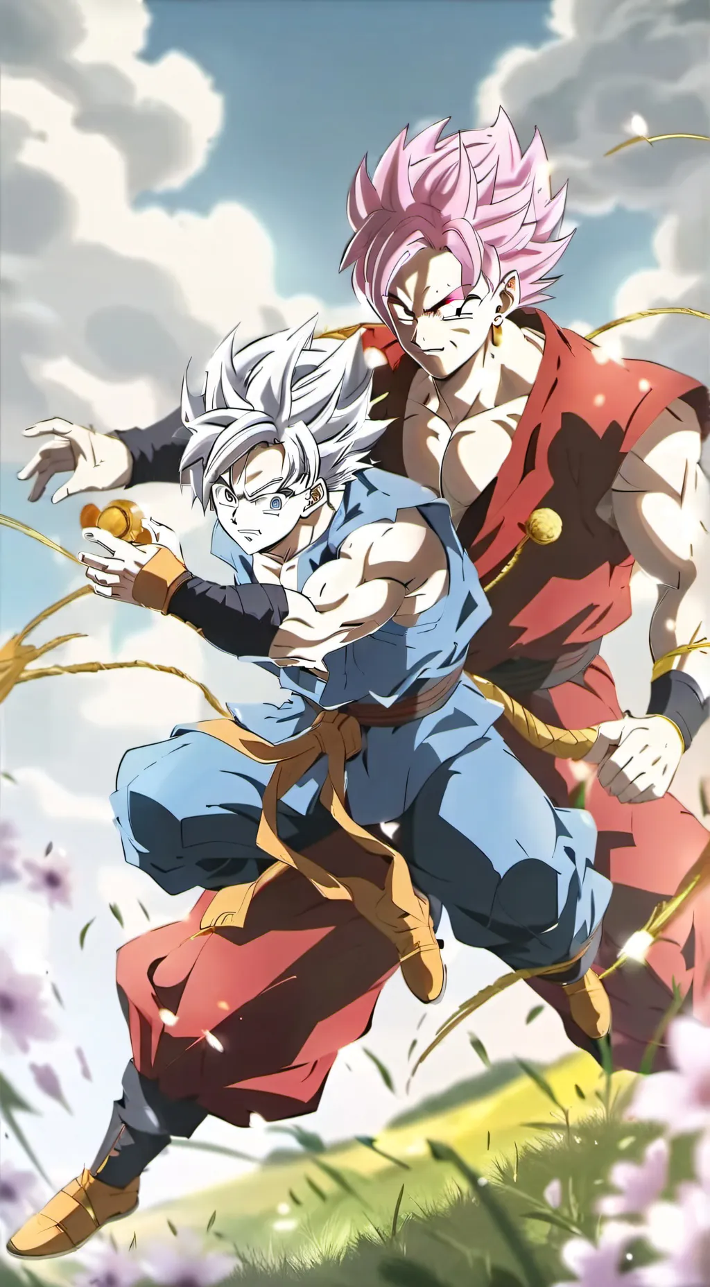 ai character: son goku background