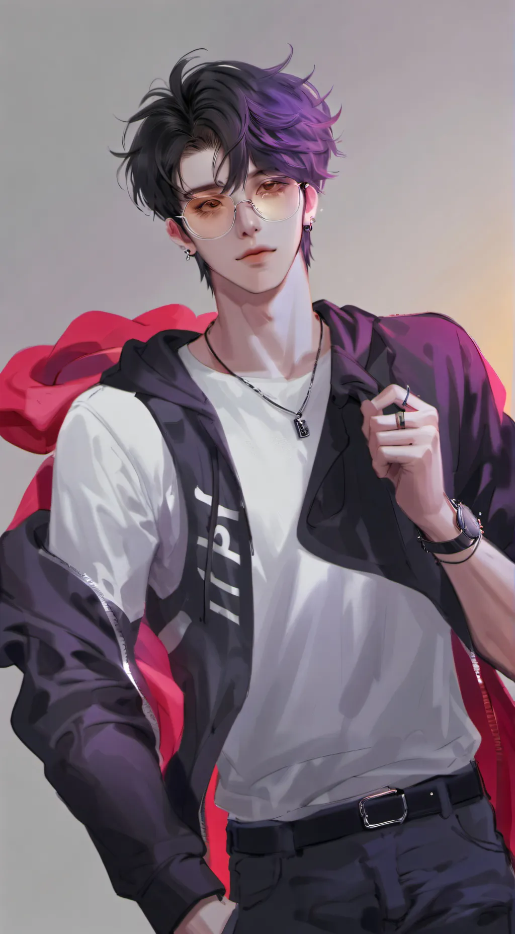 ai character: 5 boys sleepover background