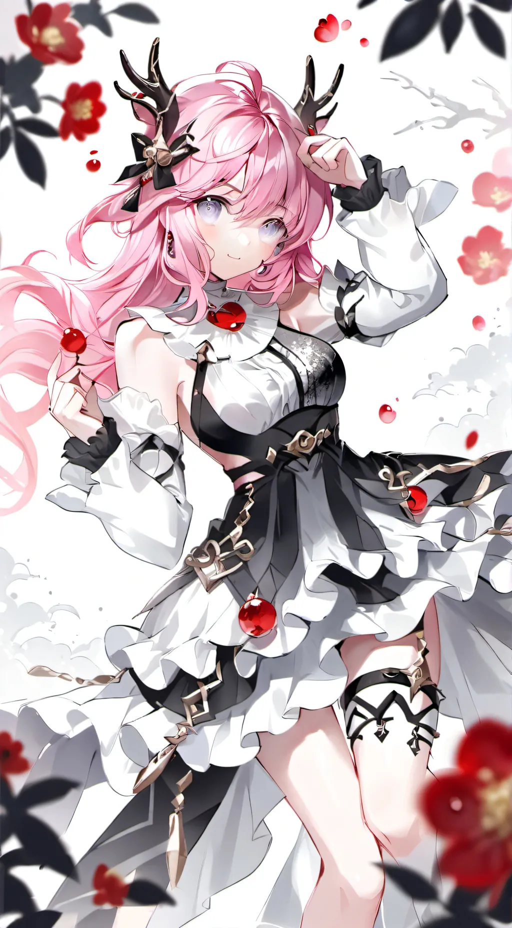 ai character: Jun ￼￼May background