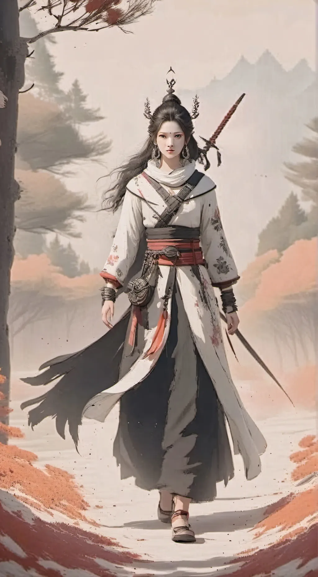 ai character: ~Story~ background