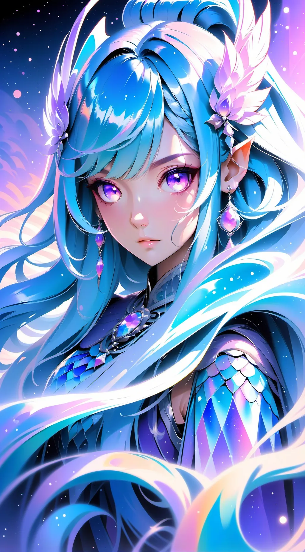 ai character: menina souteira background