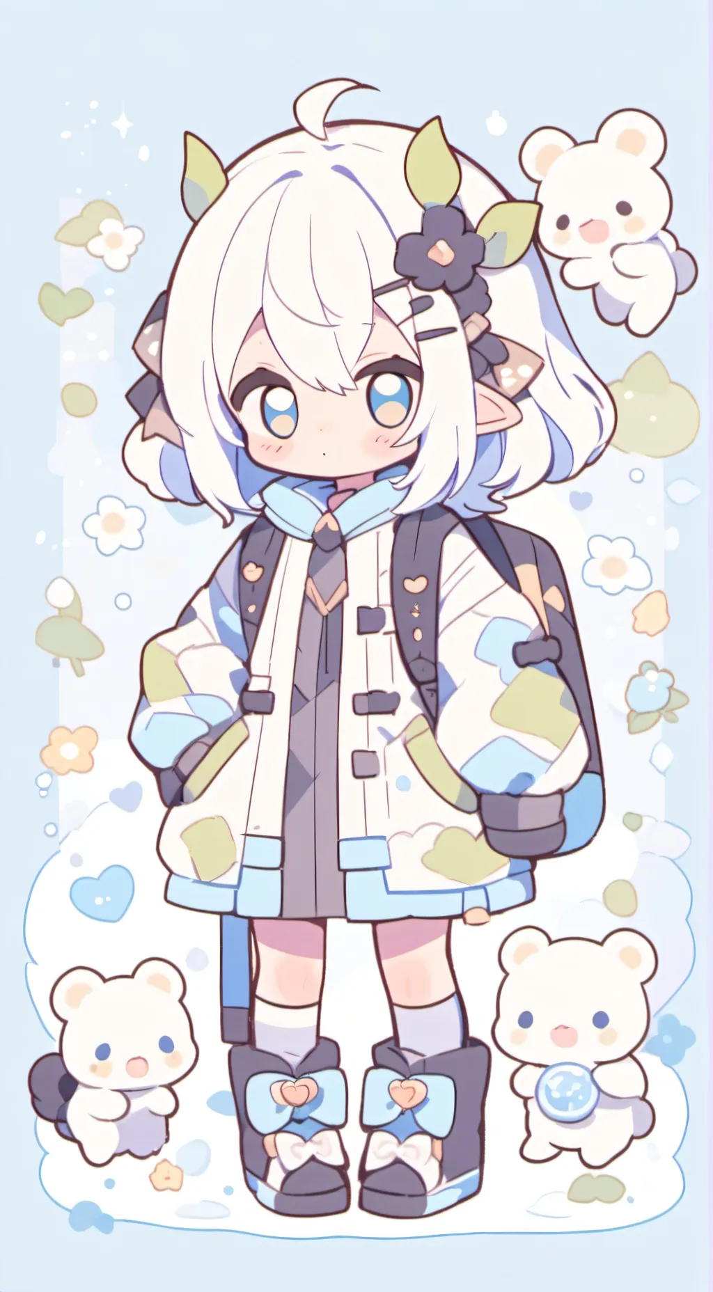 ai character: Lilly background