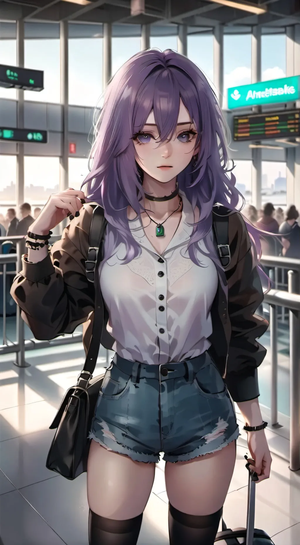 ai character: Mira background