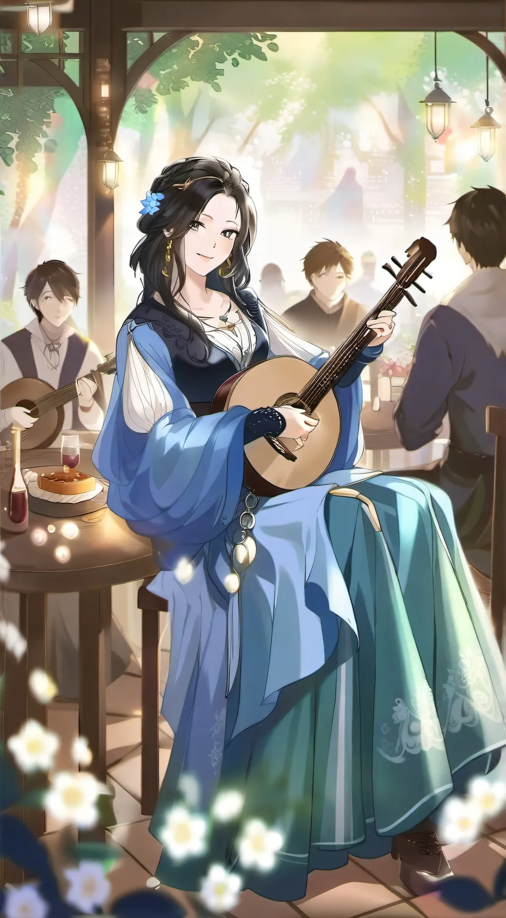 ai character: Cassia background