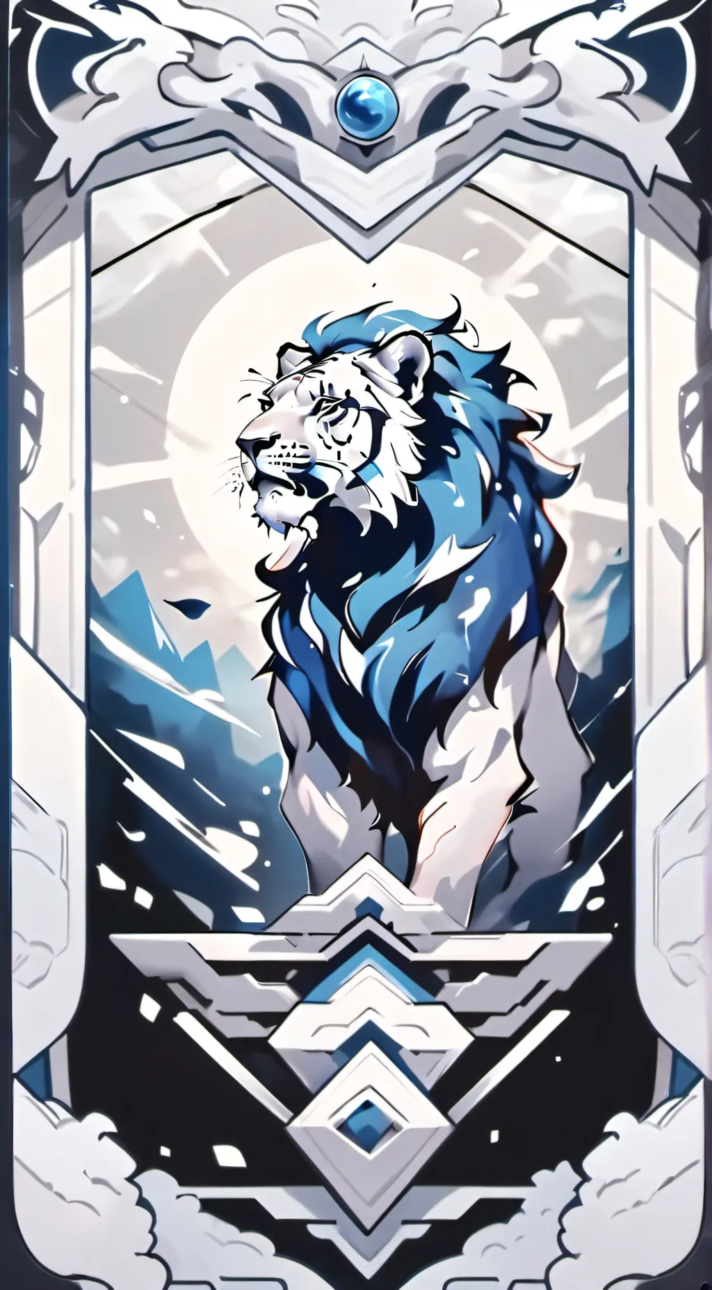 Talkie AI - Chat with Blue lion house