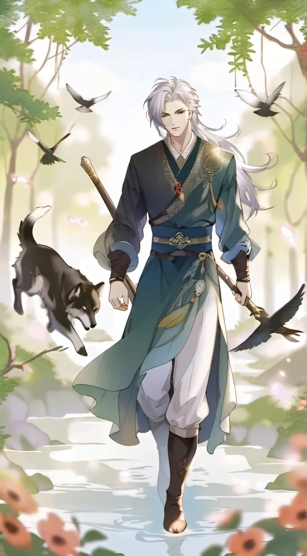 ai character: alexander background