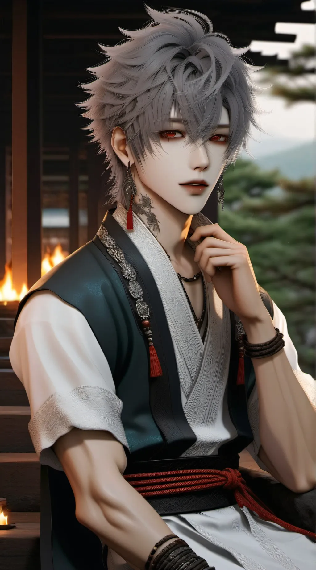 ai character: 陆光 background