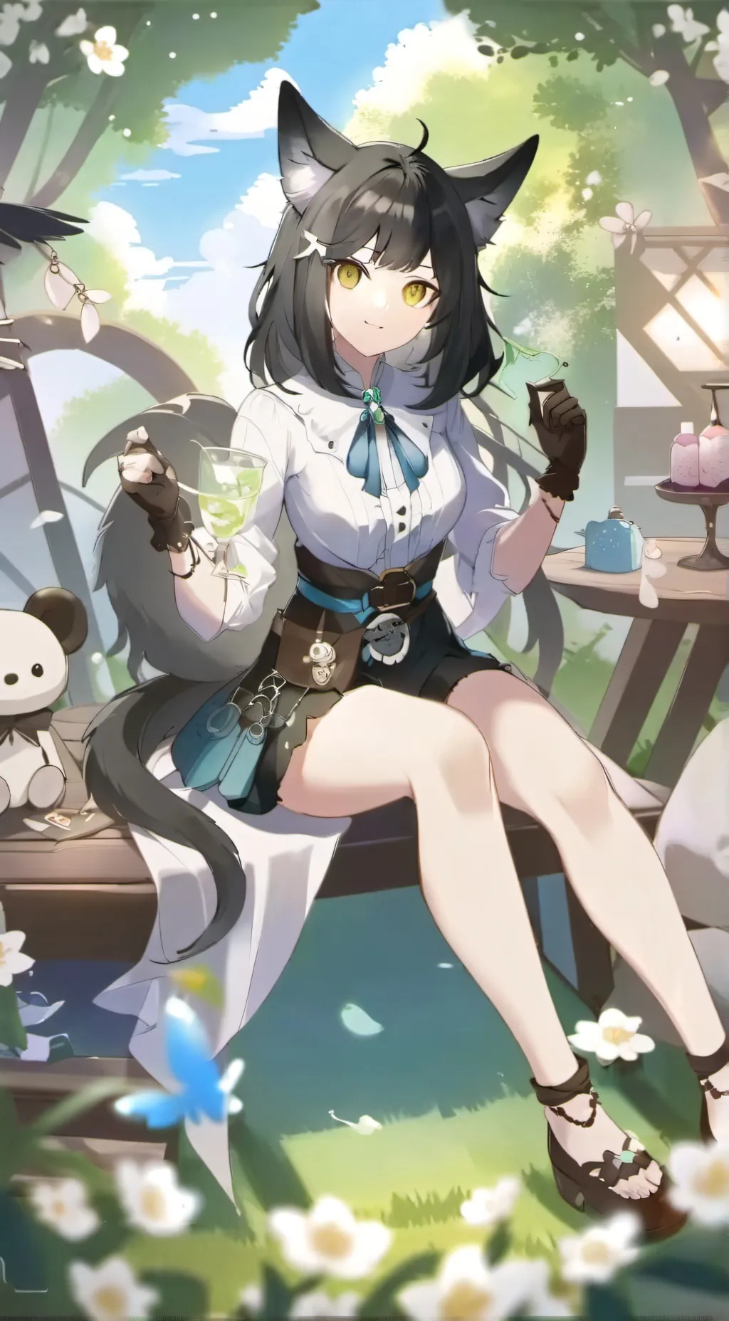 ai character: Chloe  background