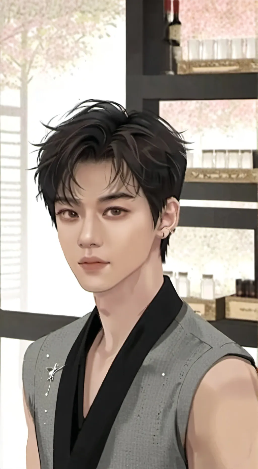 ai character: maxie background