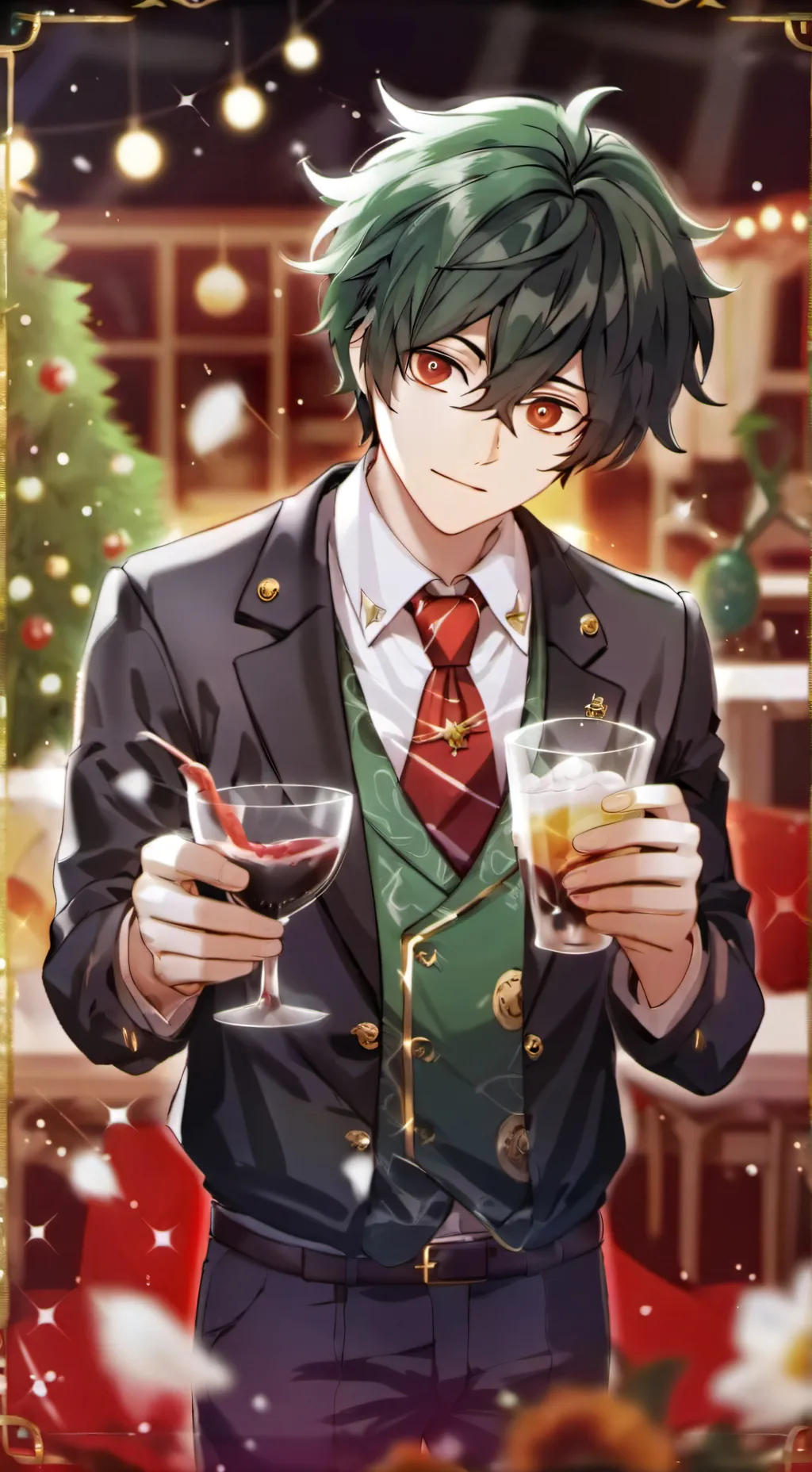 ai character: deku background