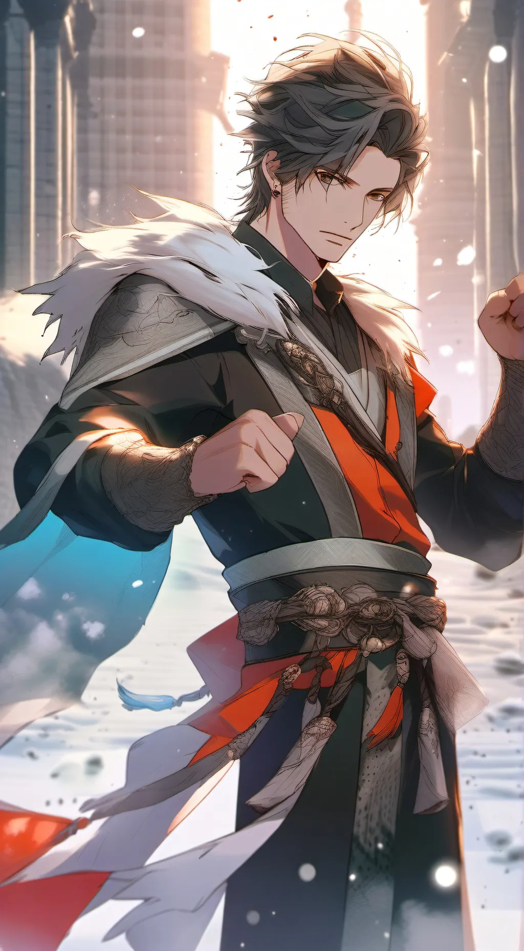 ai character: Cryce Frose background