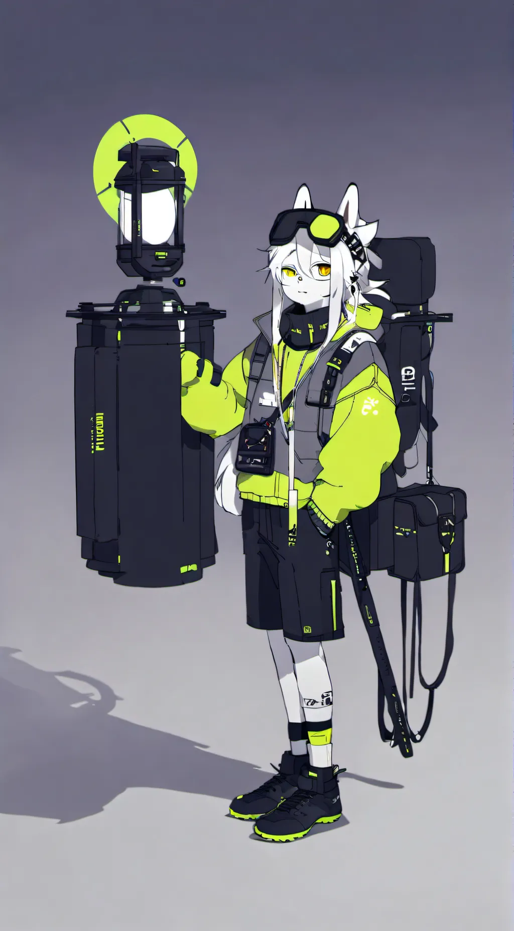 ai character: Laika studios background