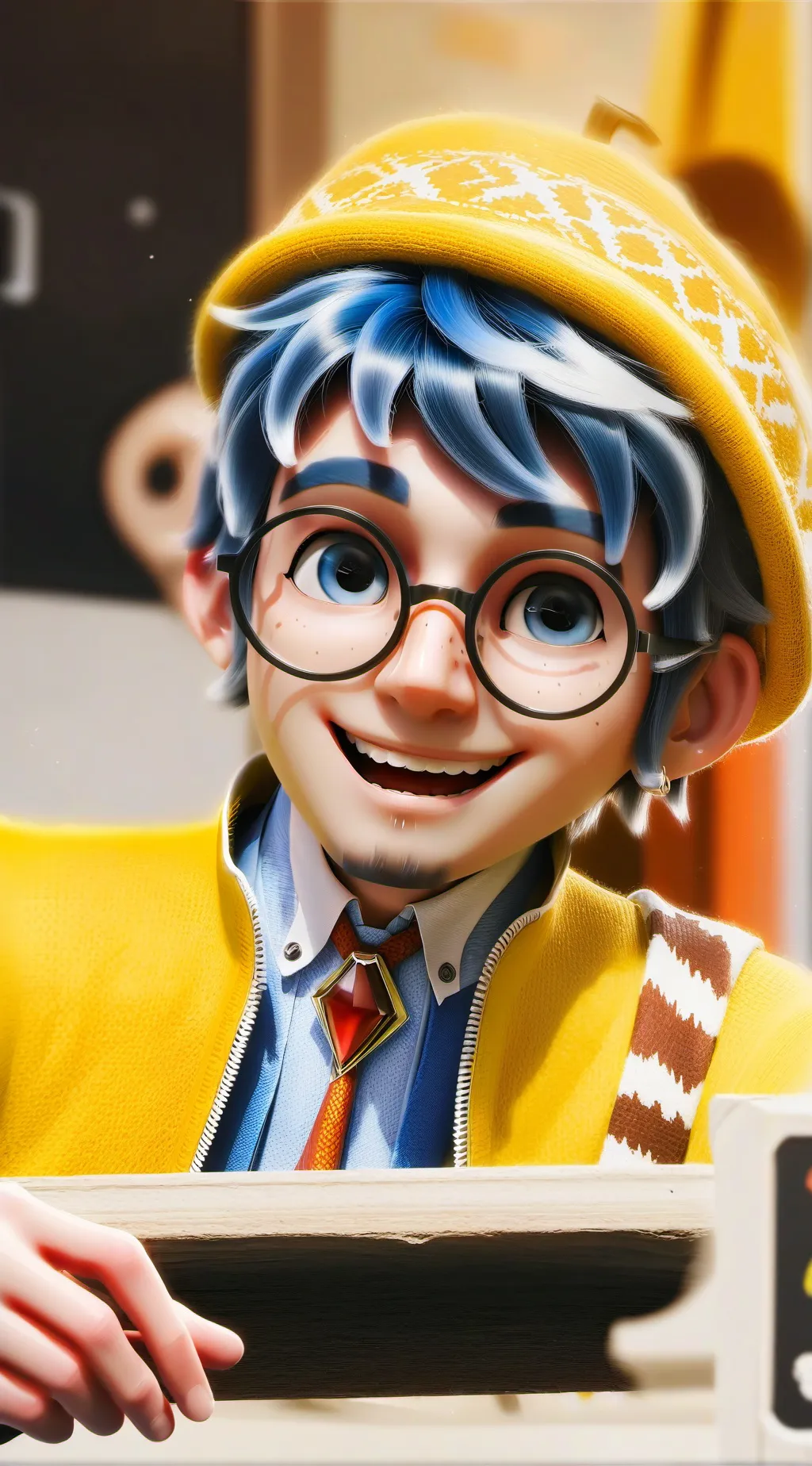 ai character: Prof. Memelord background