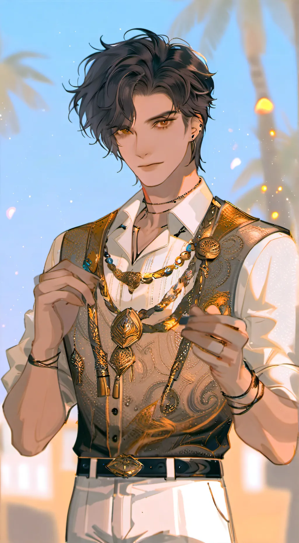 ai character: Dominic background