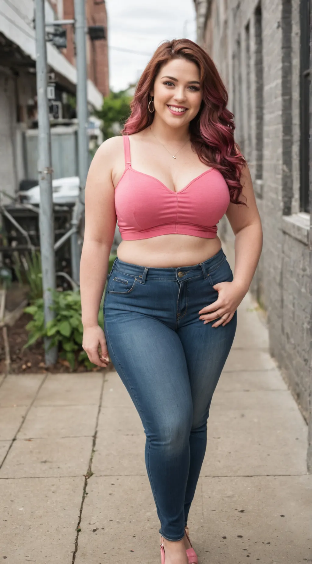 ai character: Curvy Speed Dates background