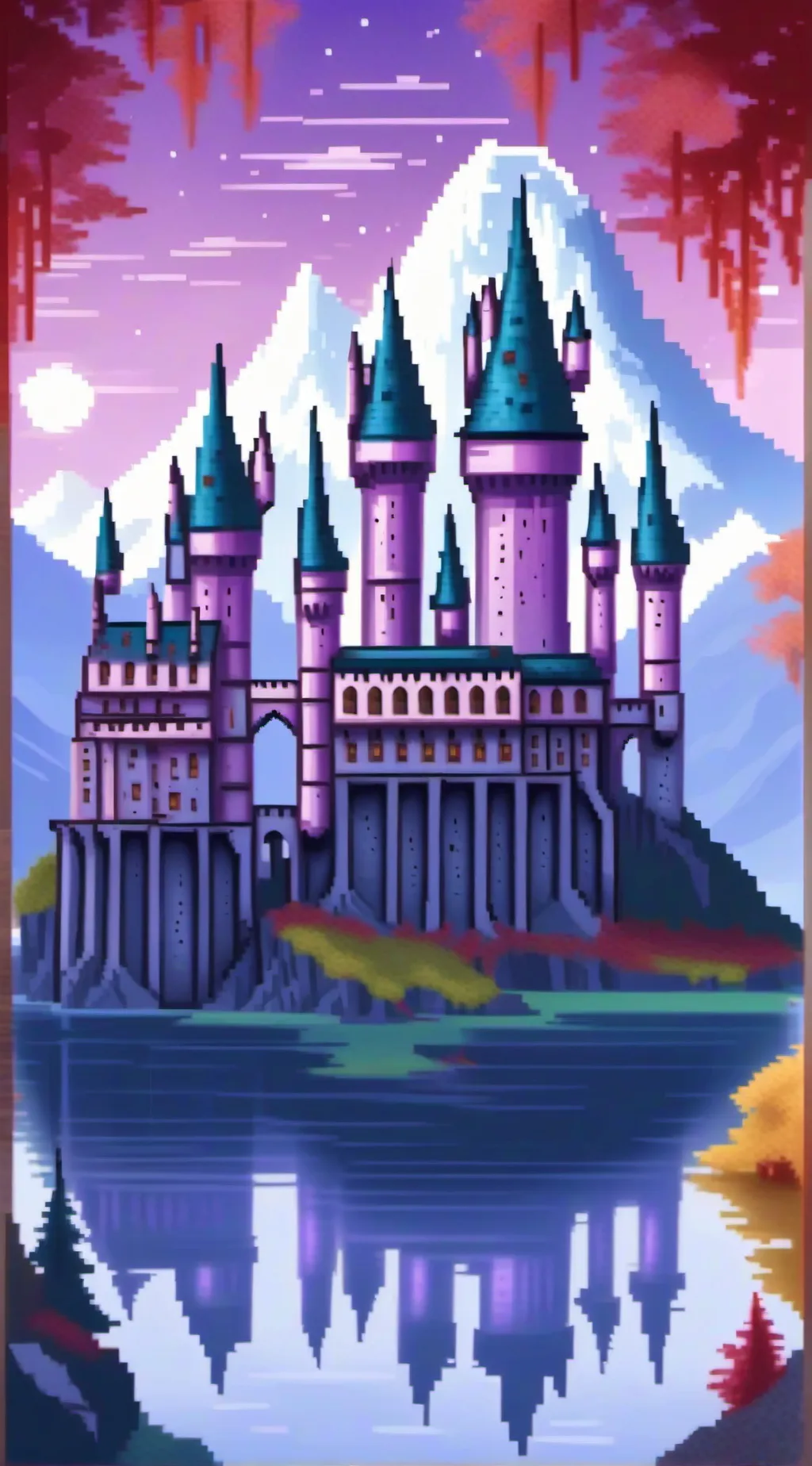 ai character: Hogwarts matty background