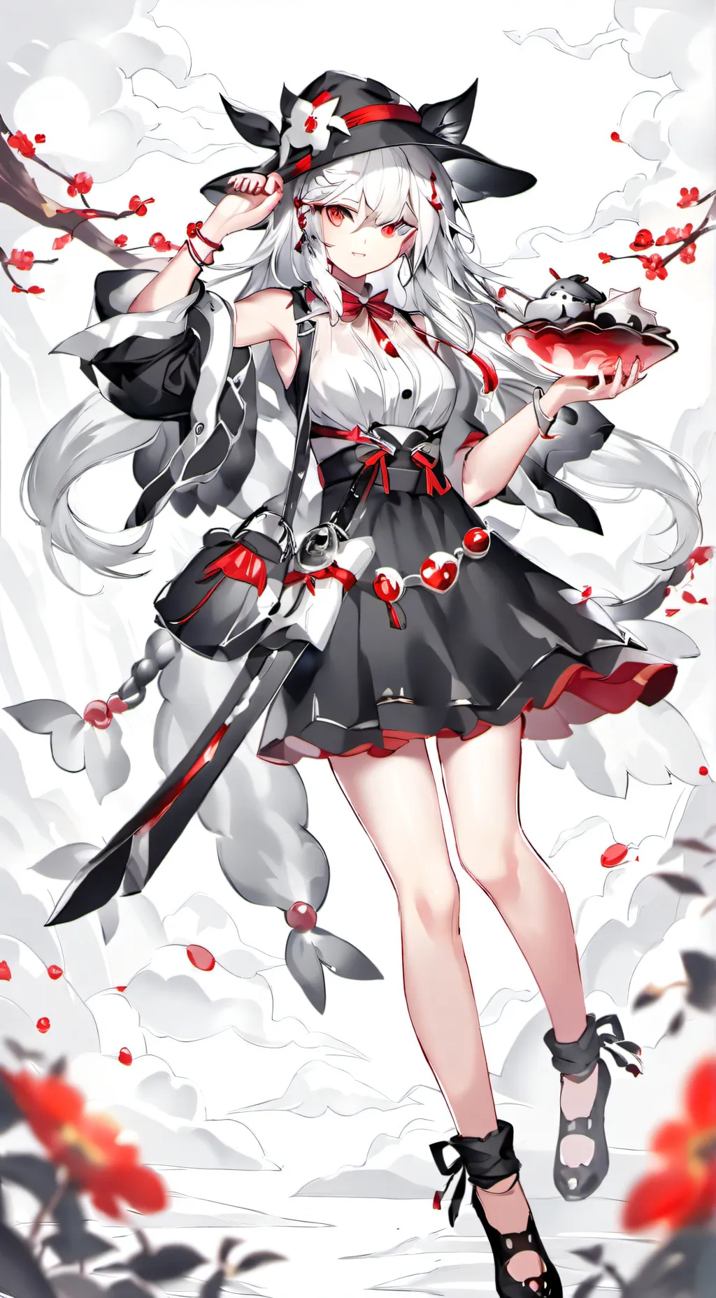 ai character:  magical witch background