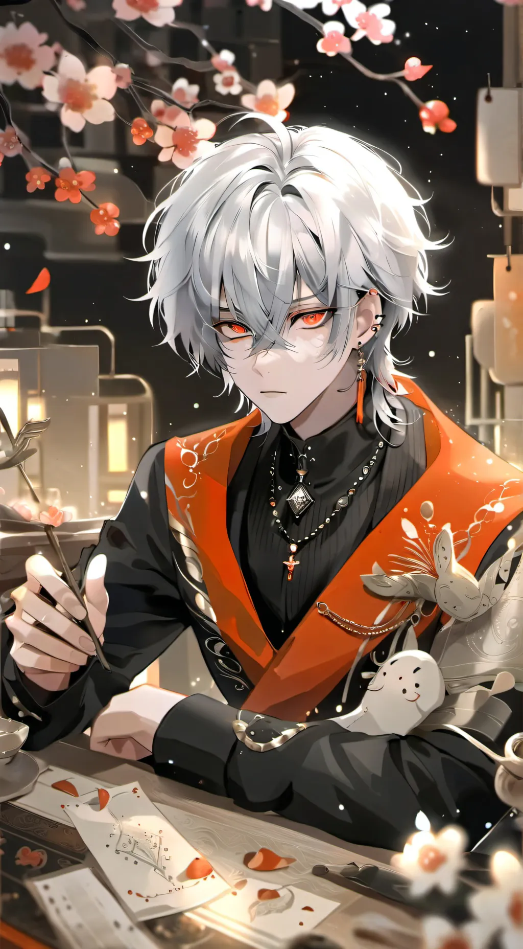 ai character: alan💤 background