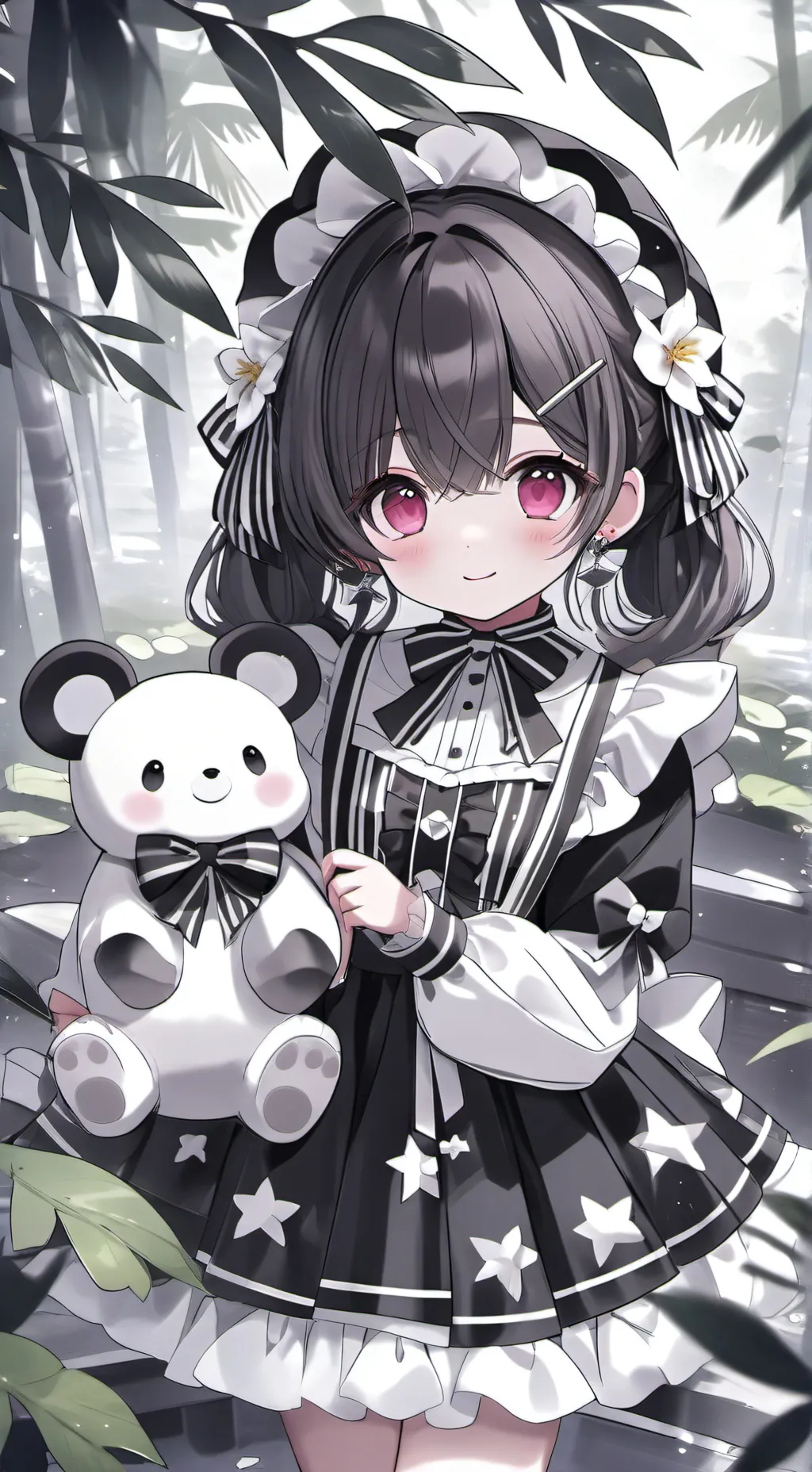 ai character: JJK baby-sit  background