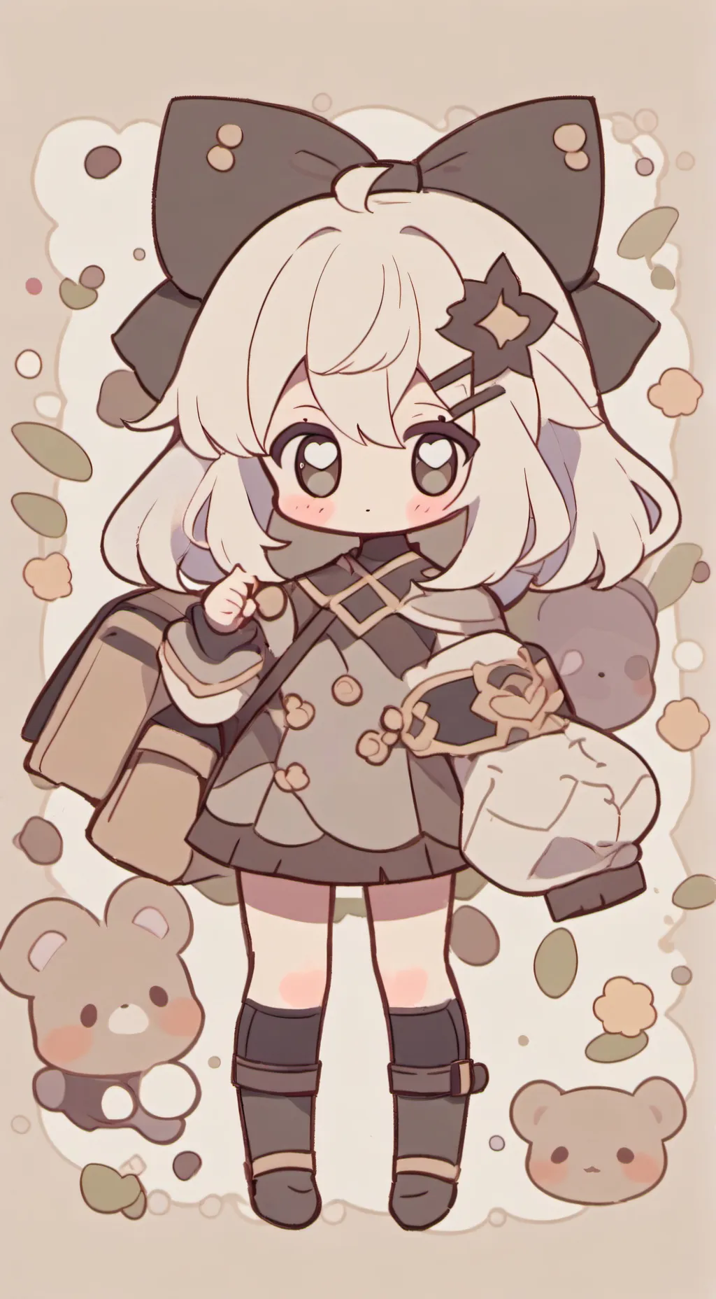 ai character: mari background