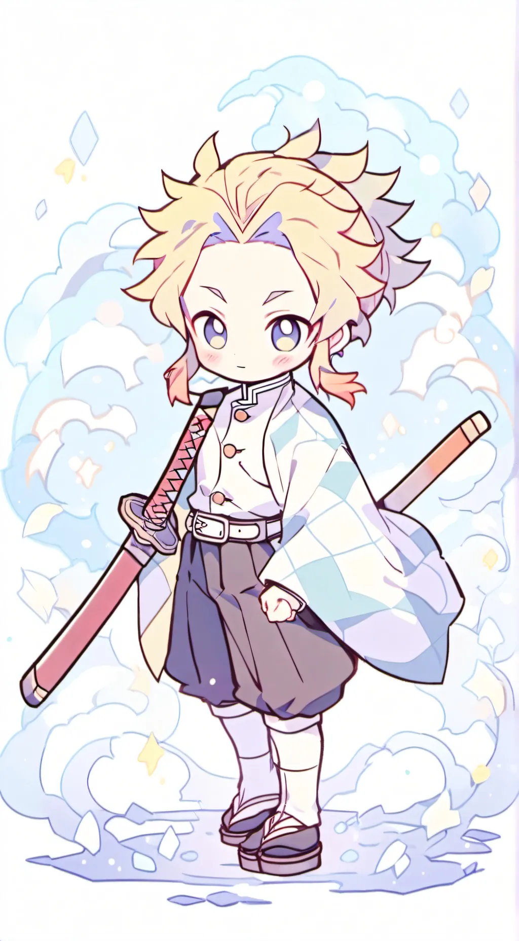 ai character: Demon slayer (KNY) background