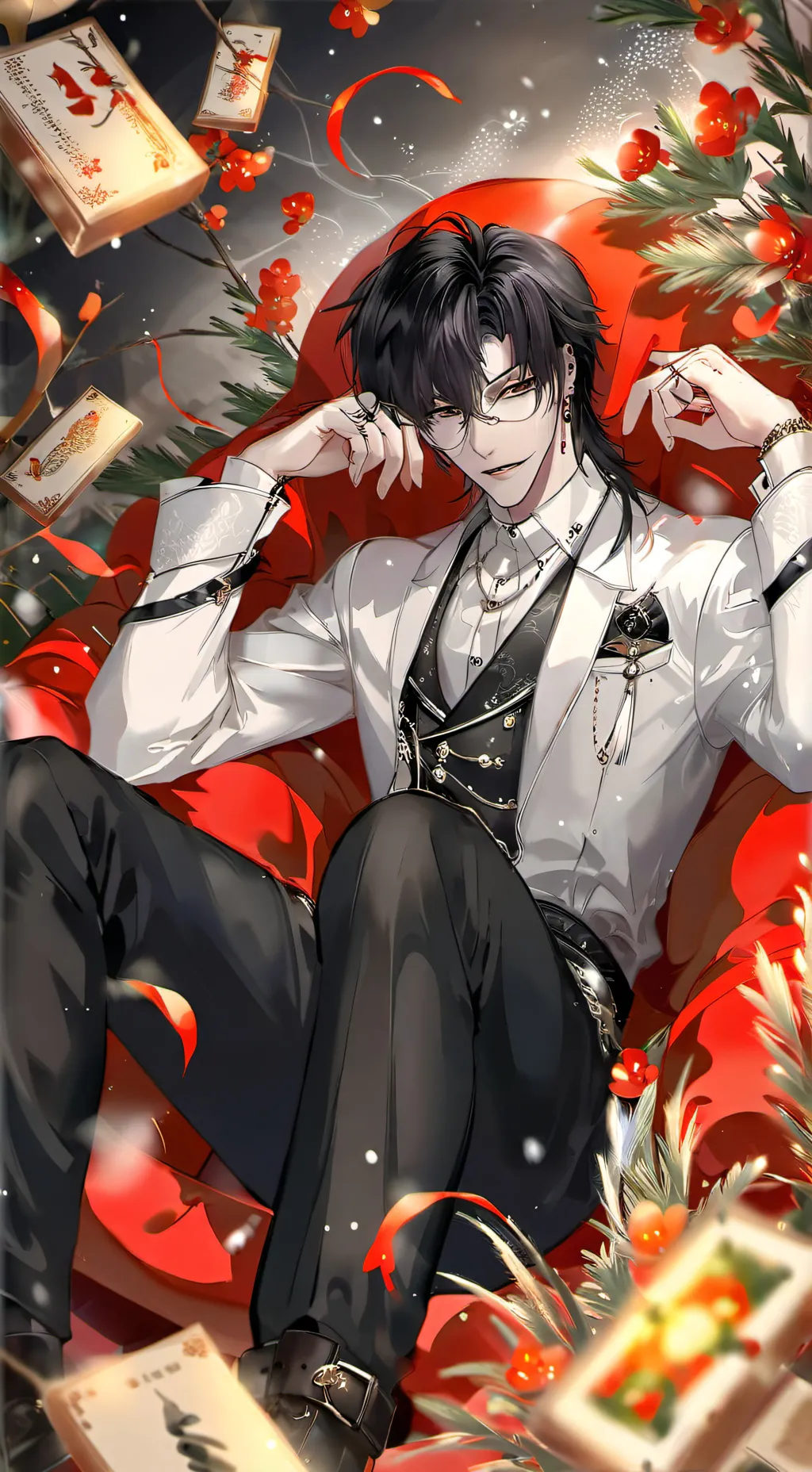 ai character: Nick  background