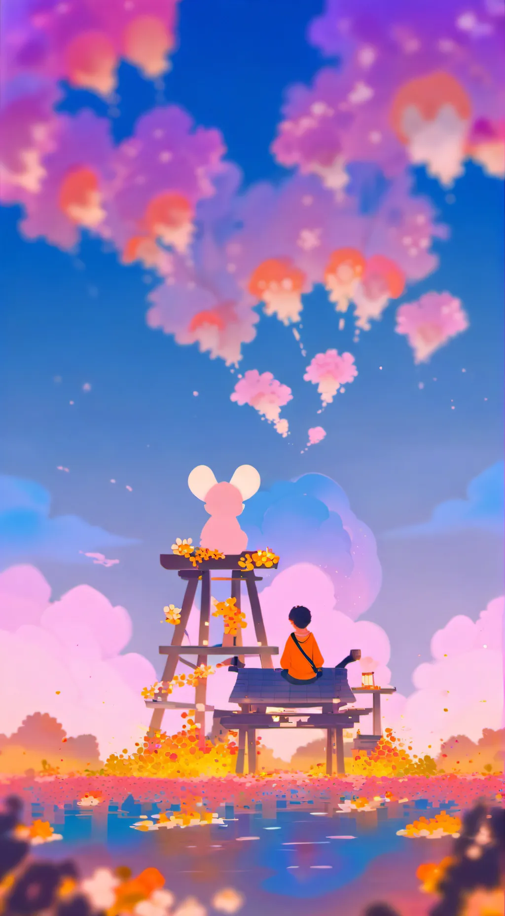ai character: SC trip! background