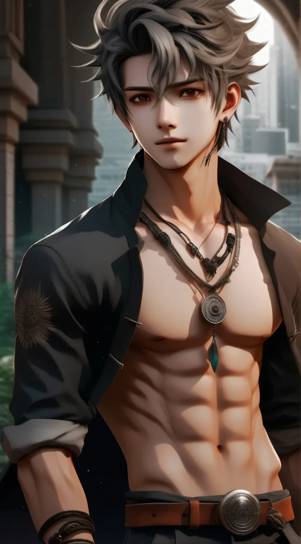 ai character: teachers pet background