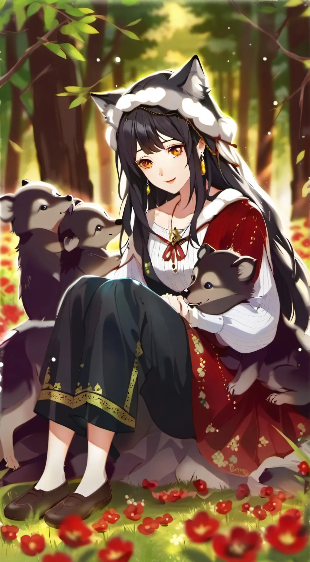 ai character: lilly background
